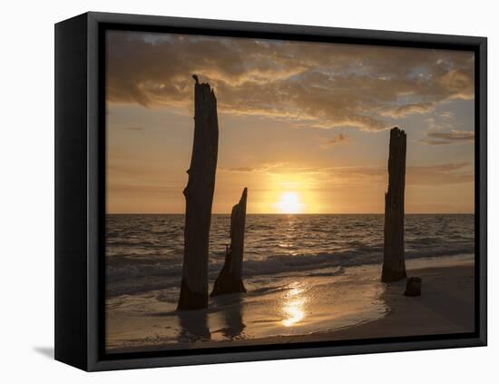 Sunset at Lovers Key State Park, Florida-Maresa Pryor-Framed Premier Image Canvas