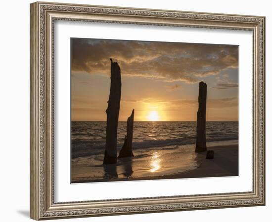 Sunset at Lovers Key State Park, Florida-Maresa Pryor-Framed Photographic Print