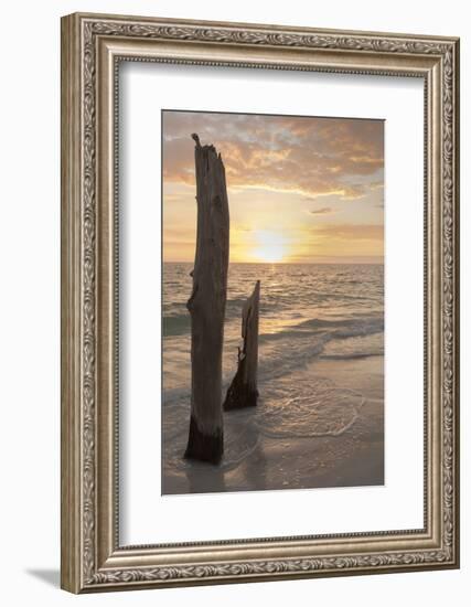 Sunset at Lovers Key State Park, Florida-Maresa Pryor-Framed Photographic Print