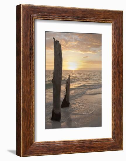 Sunset at Lovers Key State Park, Florida-Maresa Pryor-Framed Photographic Print