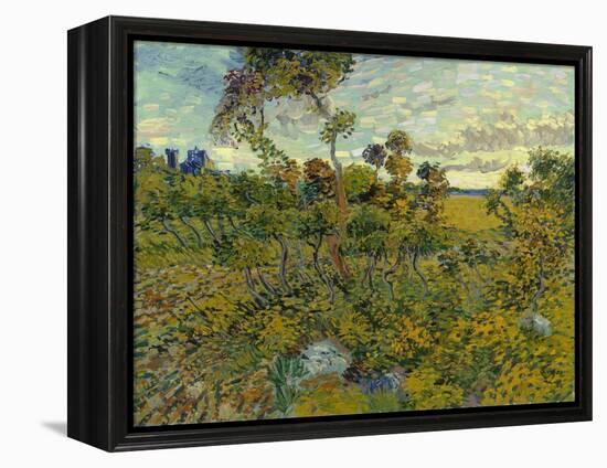 Sunset at Montmajour, 1888-Vincent van Gogh-Framed Premier Image Canvas