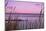 Sunset at Outer Banks, near Corolla-Martina Bleichner-Mounted Art Print