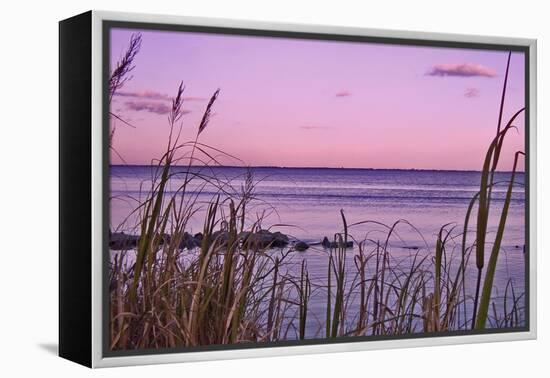 Sunset at Outer Banks, near Corolla-Martina Bleichner-Framed Stretched Canvas