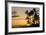 Sunset at Poipu Beach, Kauai, Hawaii, United States of America, Pacific-Michael DeFreitas-Framed Photographic Print