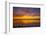 Sunset at Quivira National Game Refuge-Michael Scheufler-Framed Photographic Print