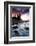 Sunset at Reculver Tower, Kent, England, United Kingdom, Europe-Bill Ward-Framed Photographic Print