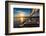 Sunset at Sea on aboard Yacht Sailing-Alan64-Framed Photographic Print