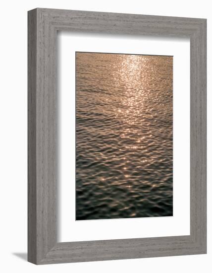 Sunset at Sea-Henrike Schenk-Framed Photographic Print