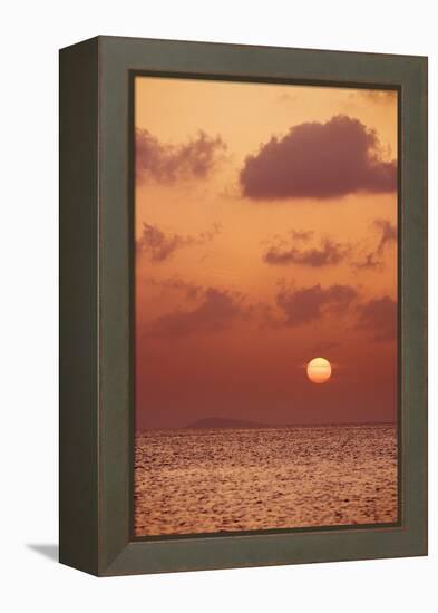 Sunset at St. John, U.S. Virgin Islands-Macduff Everton-Framed Premier Image Canvas