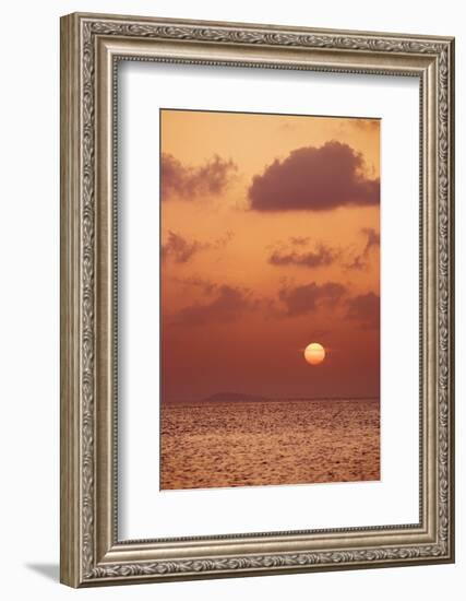 Sunset at St. John, U.S. Virgin Islands-Macduff Everton-Framed Photographic Print