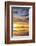 Sunset at the Great Salt Lake in Utah on a Warm Early Spring Day-Clint Losee-Framed Photographic Print