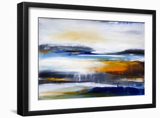 Sunset at the Lake I-Michele Gort-Framed Art Print