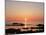 Sunset at the Sea-null-Mounted Photographic Print