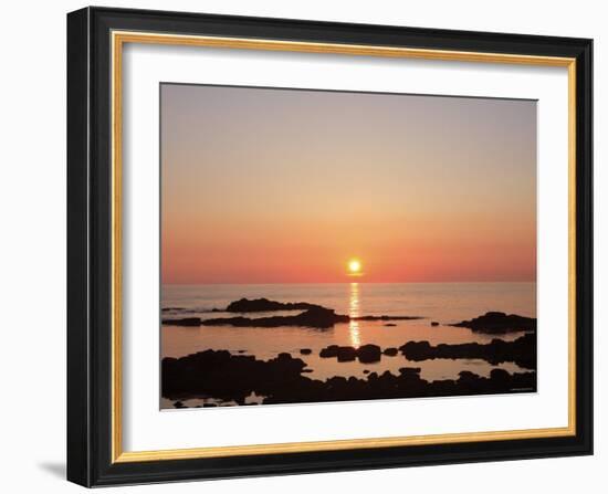 Sunset at the Sea-null-Framed Photographic Print