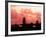 Sunset at the Temple by the Sea, Tenah Lot, Bali, Indonesia-Bill Bachmann-Framed Photographic Print