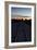 Sunset at the Train Graveyard in Uyuni, Bolivia-Alex Saberi-Framed Photographic Print