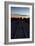 Sunset at the Train Graveyard in Uyuni, Bolivia-Alex Saberi-Framed Photographic Print