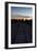 Sunset at the Train Graveyard in Uyuni, Bolivia-Alex Saberi-Framed Photographic Print