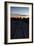 Sunset at the Train Graveyard in Uyuni, Bolivia-Alex Saberi-Framed Photographic Print