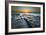 Sunset at Tide Pools in La Jolla, Ca-Andrew Shoemaker-Framed Photographic Print