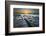 Sunset at Tide Pools in La Jolla, Ca-Andrew Shoemaker-Framed Photographic Print