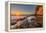 Sunset at Victoria Beach in Laguna Beach, Ca-Andrew Shoemaker-Framed Premier Image Canvas