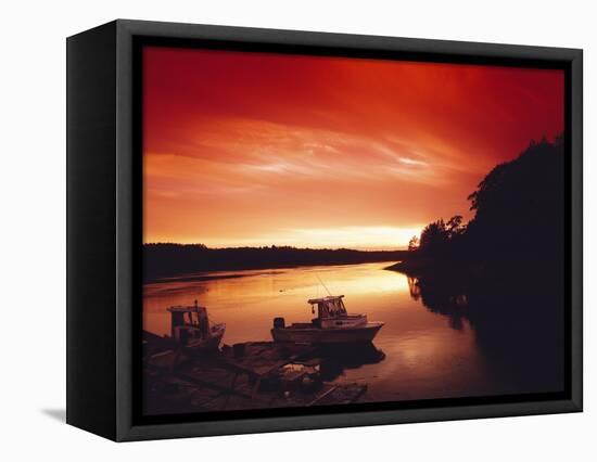 Sunset at Watch Hill, Rhode Island-Carol Highsmith-Framed Stretched Canvas