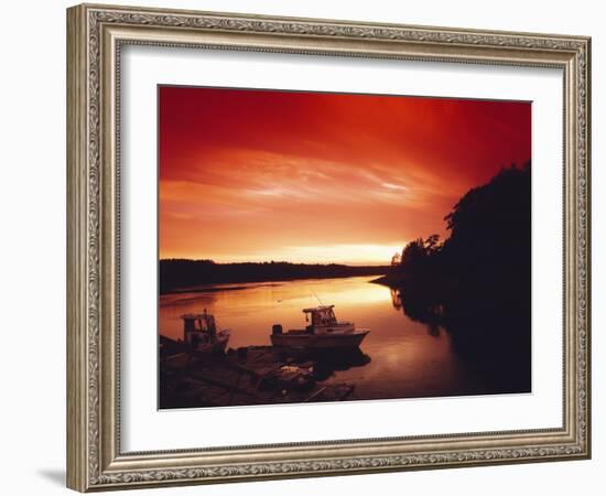 Sunset at Watch Hill, Rhode Island-Carol Highsmith-Framed Photo