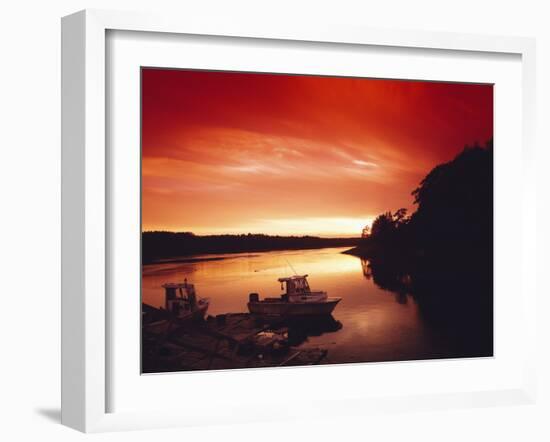 Sunset at Watch Hill, Rhode Island-Carol Highsmith-Framed Photo