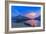 Sunset at Waterton Lakes National Park, Alberta, Canada-Stocktrek Images-Framed Photographic Print