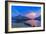 Sunset at Waterton Lakes National Park, Alberta, Canada-Stocktrek Images-Framed Photographic Print