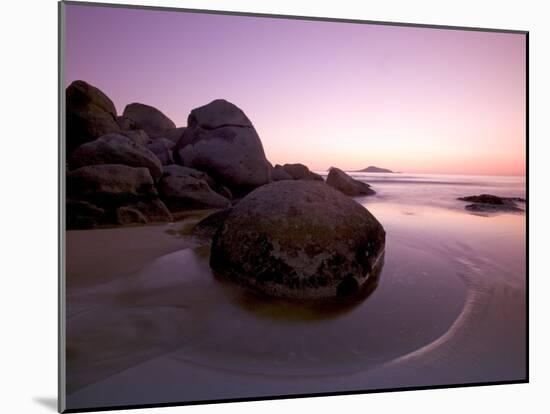Sunset at Whiskey Beach, Wilson's Promontory, Victoria, Australia-Thorsten Milse-Mounted Photographic Print