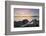 Sunset at Wildcat Cove, looking to Samish Bay and the San Juan Islands, Larrabee SP, Washington St-Alan Majchrowicz-Framed Photographic Print