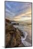 Sunset at Windansea Beach in La Jolla, Ca-Andrew Shoemaker-Mounted Photographic Print