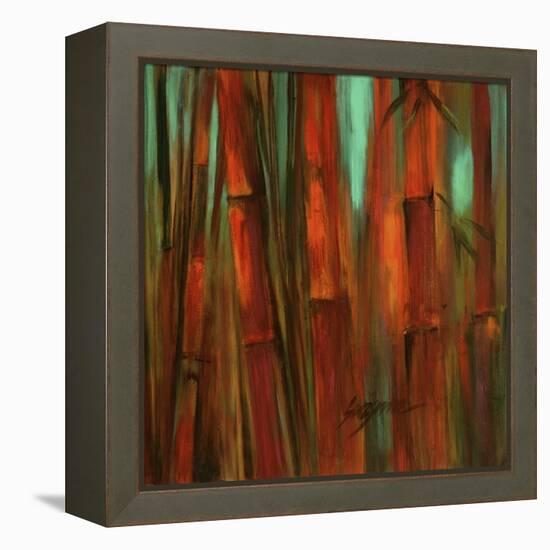 Sunset Bamboo II-Suzanne Wilkins-Framed Stretched Canvas