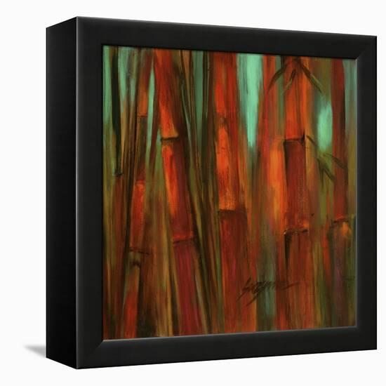 Sunset Bamboo II-Suzanne Wilkins-Framed Stretched Canvas