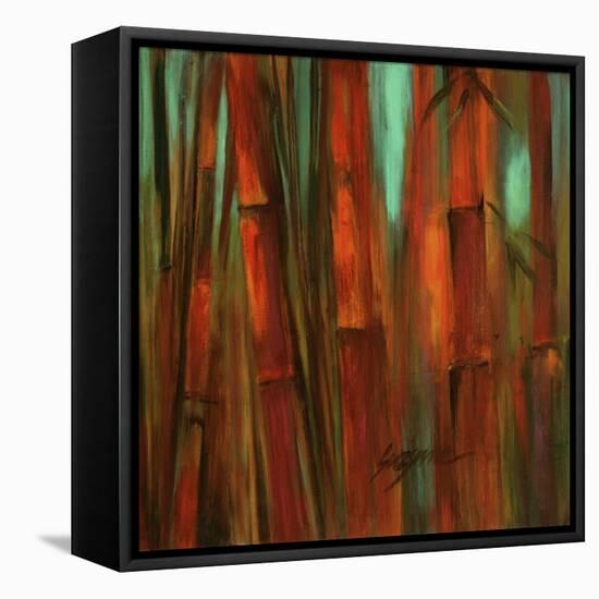 Sunset Bamboo II-Suzanne Wilkins-Framed Stretched Canvas