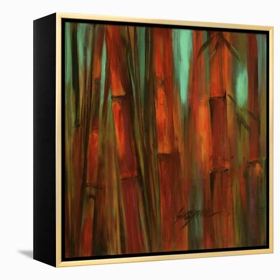 Sunset Bamboo II-Suzanne Wilkins-Framed Stretched Canvas