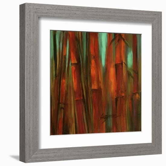 Sunset Bamboo II-Suzanne Wilkins-Framed Art Print