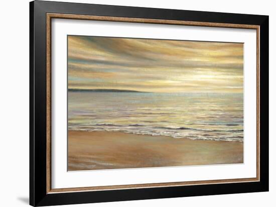 Sunset Bay-Timothy-Framed Art Print