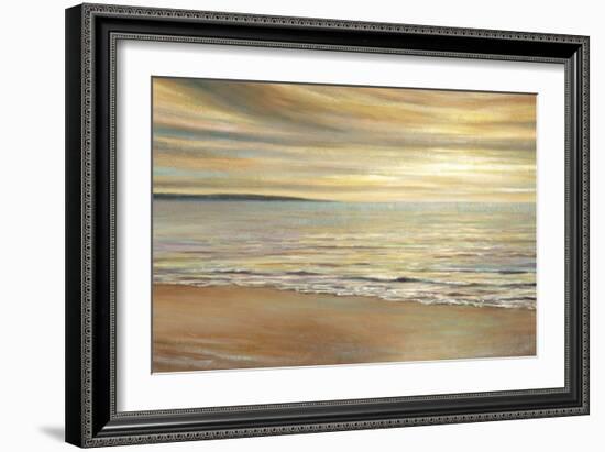 Sunset Bay-Timothy-Framed Art Print