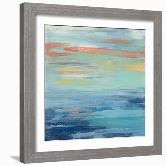 Sunset Beach I-Silvia Vassileva-Framed Art Print