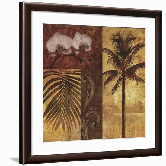 Sunset Beach II-Keith Mallett-Framed Art Print