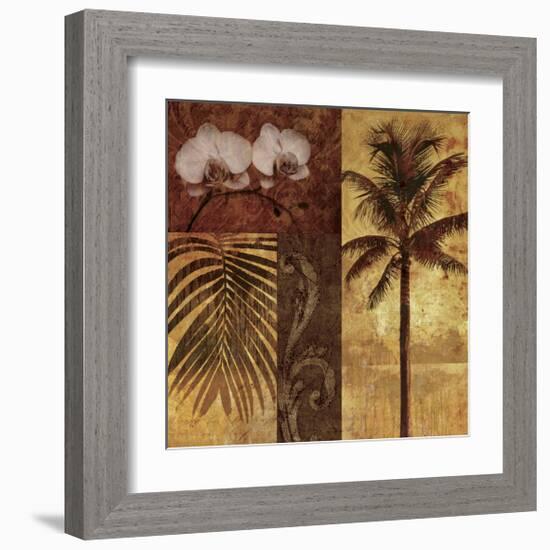 Sunset Beach II-Keith Mallett-Framed Giclee Print