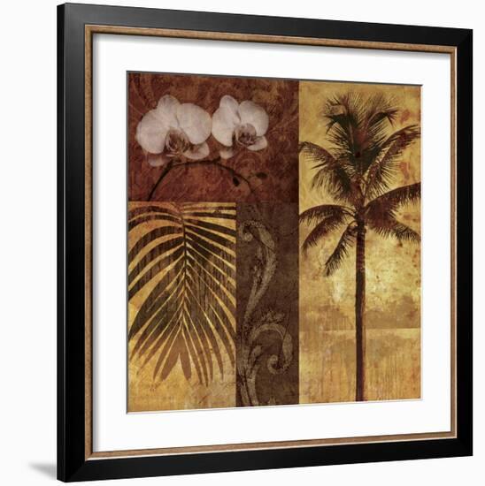 Sunset Beach II-Keith Mallett-Framed Giclee Print