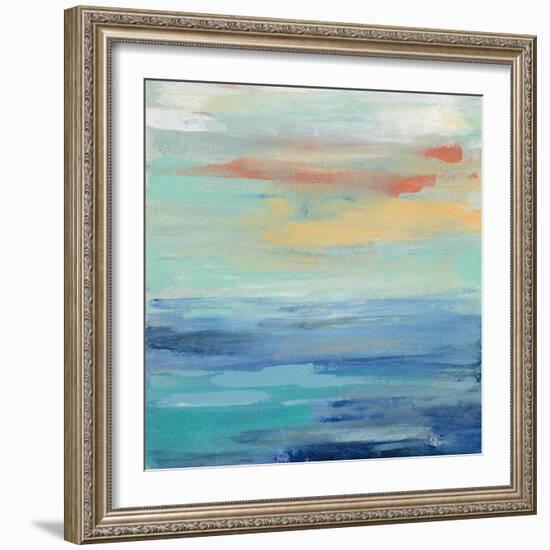 Sunset Beach II-Silvia Vassileva-Framed Art Print