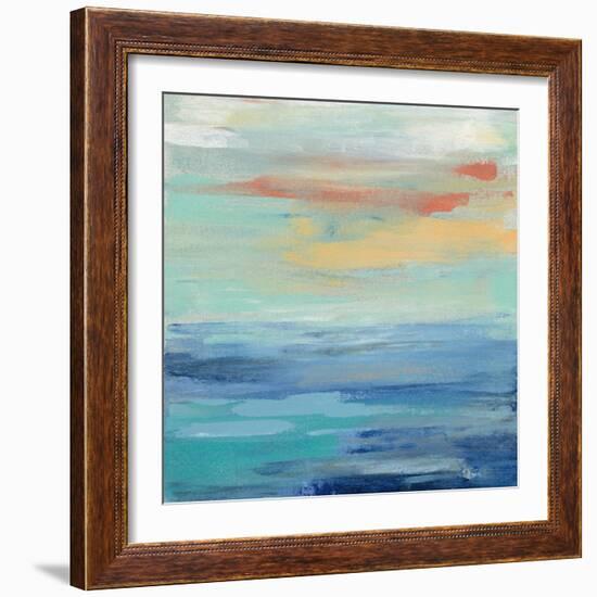 Sunset Beach II-Silvia Vassileva-Framed Art Print