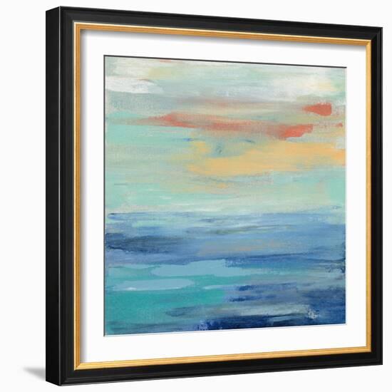 Sunset Beach II-Silvia Vassileva-Framed Art Print