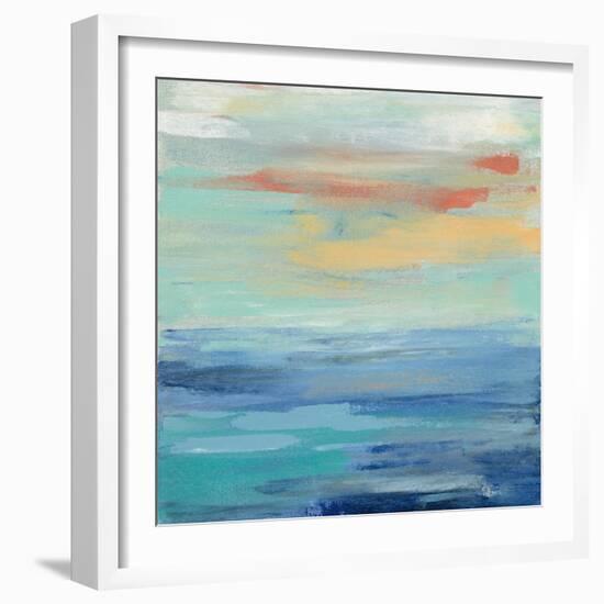 Sunset Beach II-Silvia Vassileva-Framed Premium Giclee Print