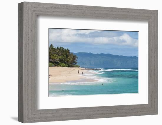 Sunset Beach, North Shore, Oahu, Hawaii-Michael DeFreitas-Framed Photographic Print